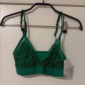 Auden Emerald Lace Bralette